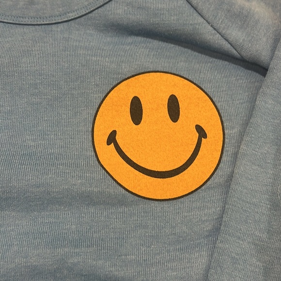Blue Aviator Nation Smile Crewneck - Picture 3 of 4